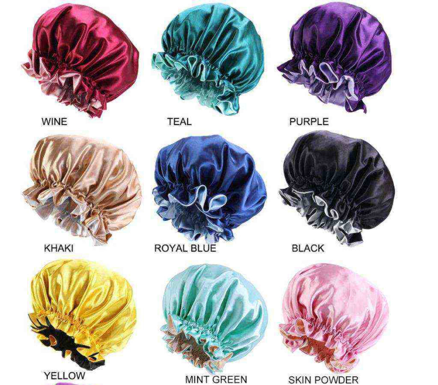 Silk Satin Bonnet